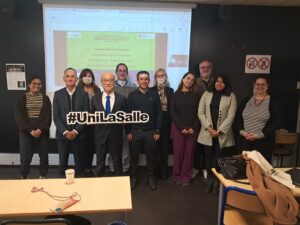 Group photo taken during the seminar in France